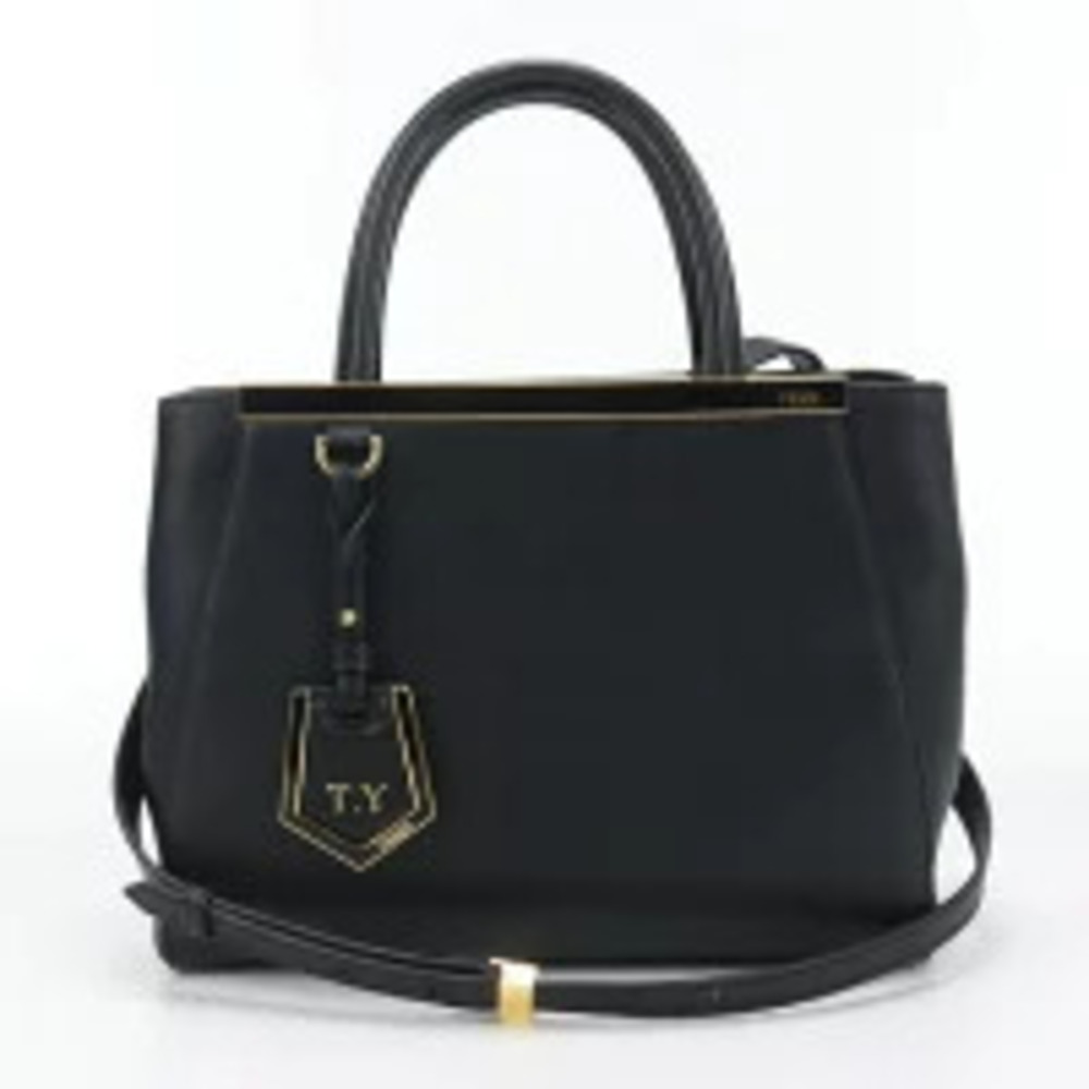 Fendi Tote Bag Toujour Black Handbag